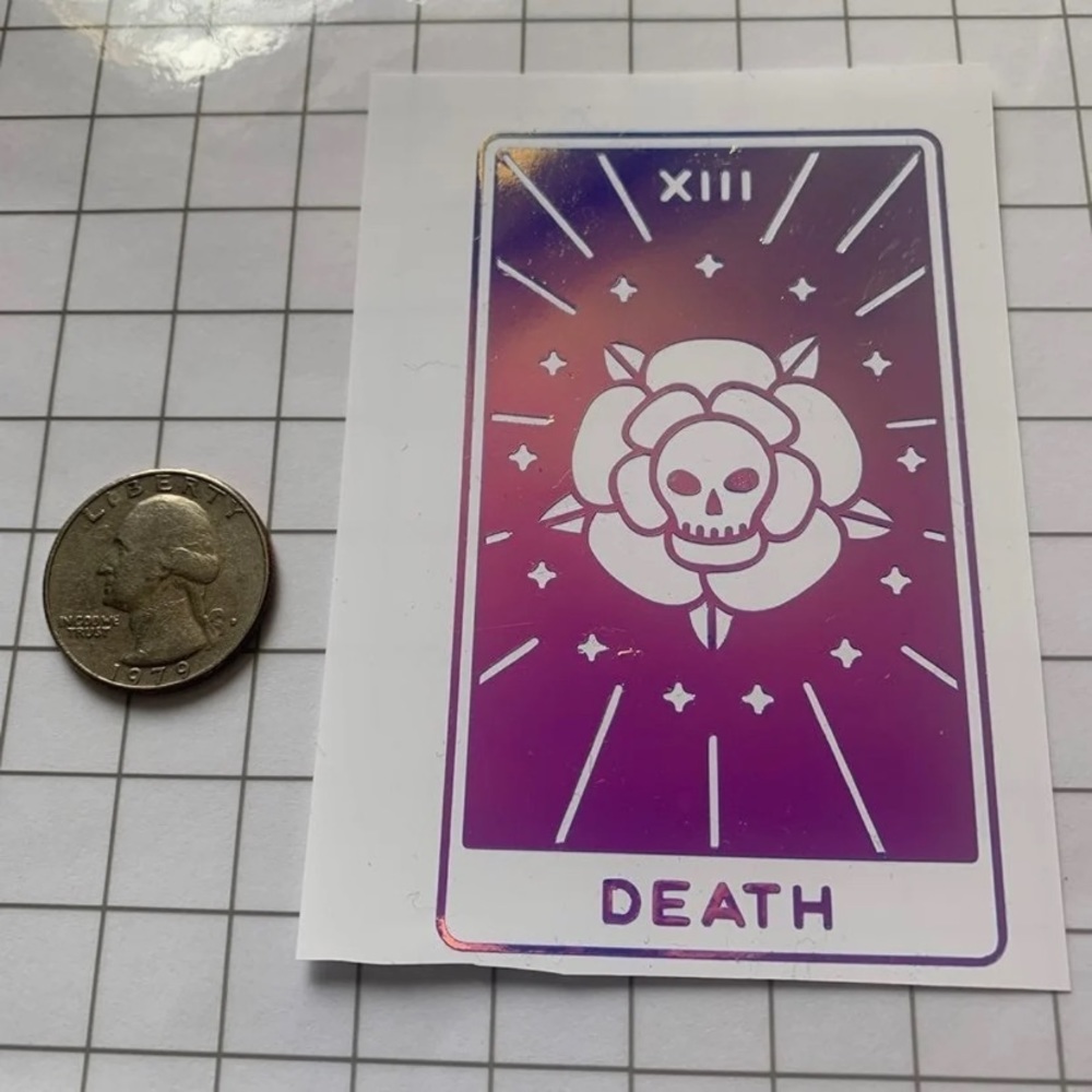 Vinyl Decal | Holographic Tarot